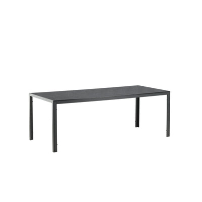 Chinara Tisch 205*90 - Schwarz/Schwarz