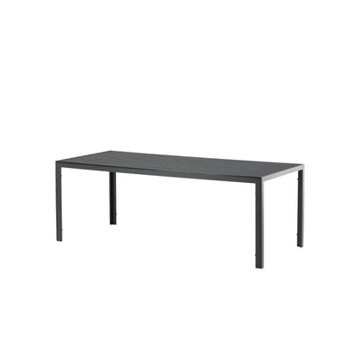 Chinara Tisch 205*90 - Schwarz/Schwarz