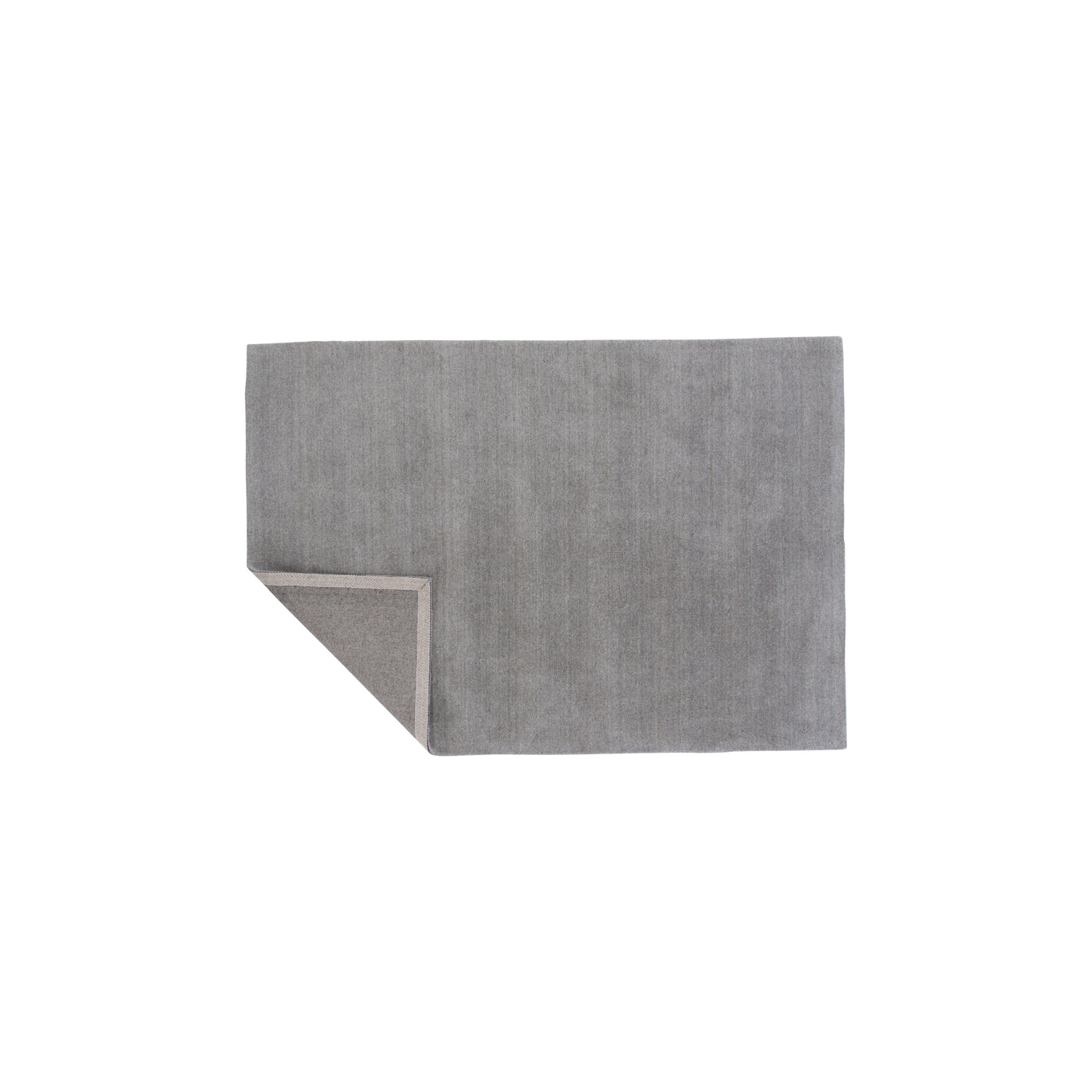 Uluaki - Teppich aus Wolle/Polyester - Hellgrau - L200*B300