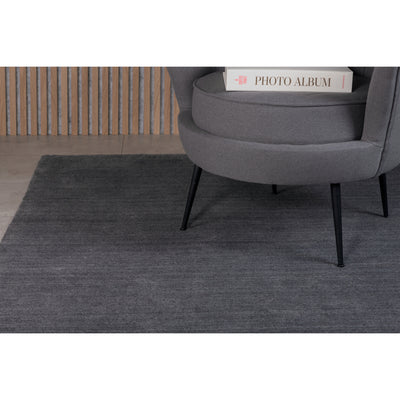 Umbrielle – Woll-/Polyester-Teppich – Dunkelgrau – L200 x B300