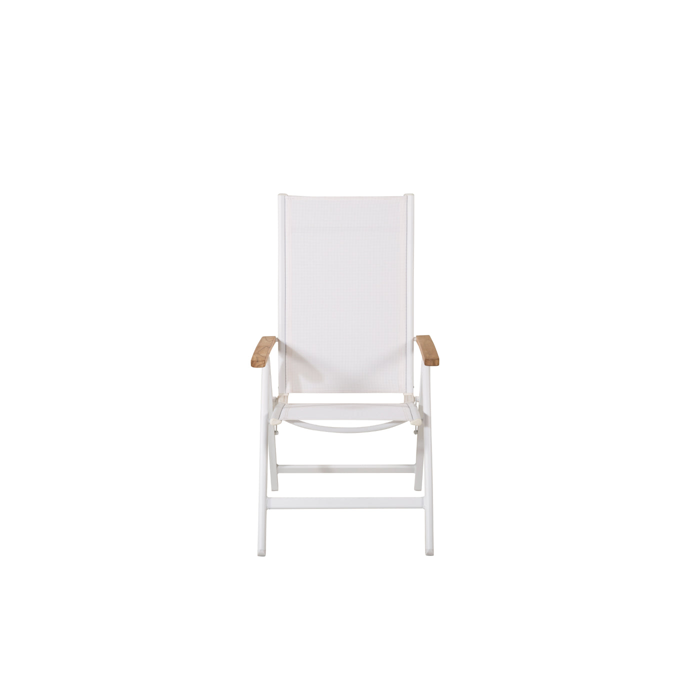 Paolina Light 5-Positionen-Stuhl Weiß / Weiß 2er Set