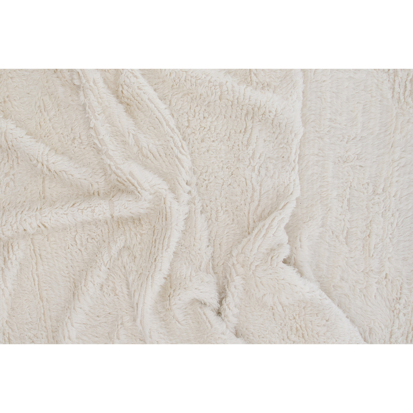 Lenni Wollteppich – 200 x 300 – Weiß