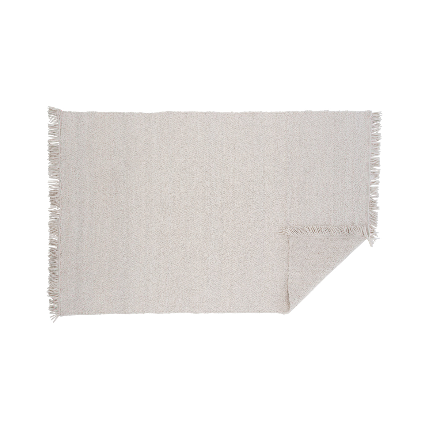 Bente Wollteppich – 300 x 400 – Weiß