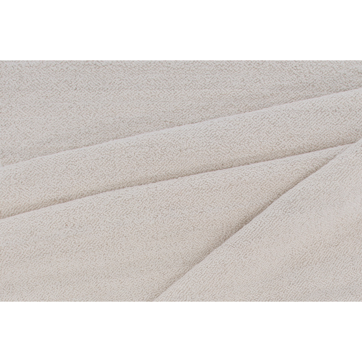 Bente Wollteppich – 300 x 400 – Weiß