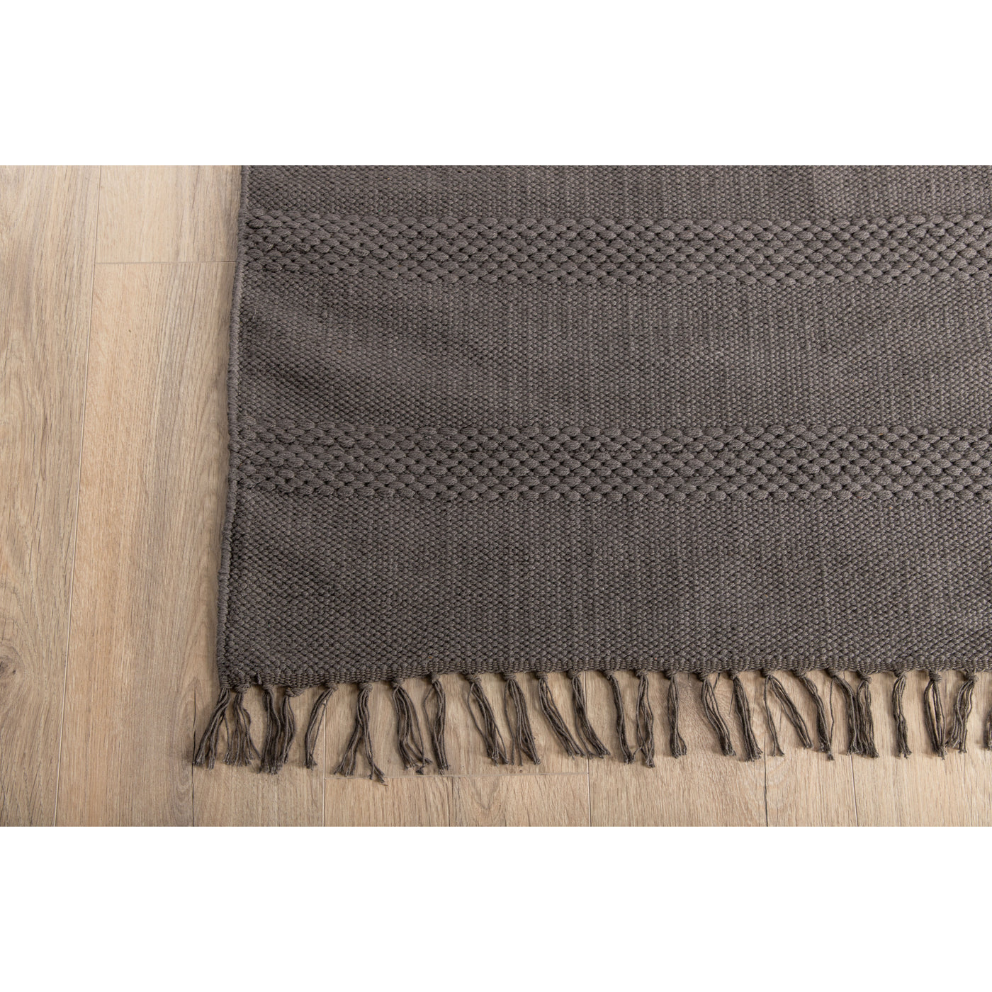 Teppich aus Nicki-Baumwolle – 200 x 300 – Grau