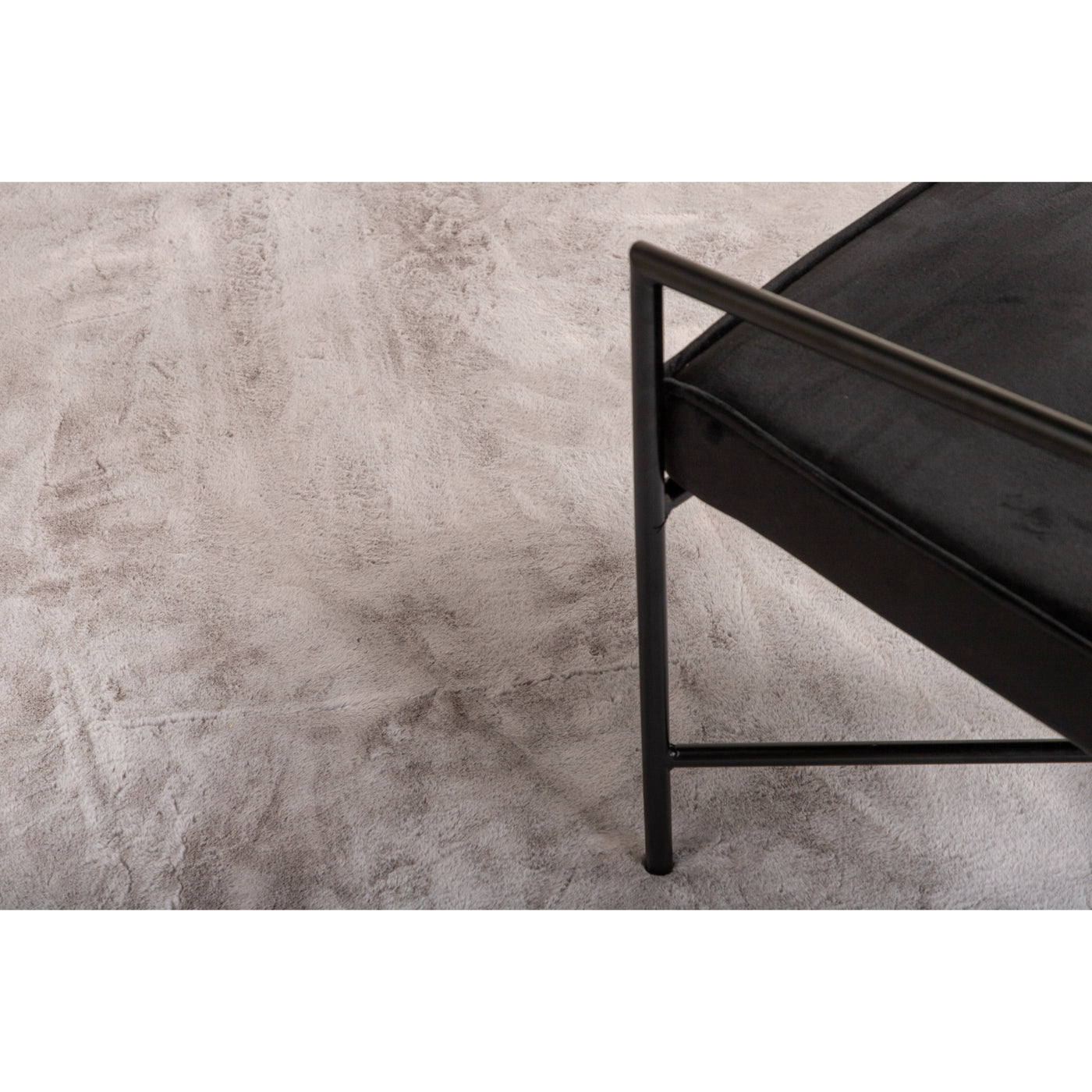 Nurit Polyester-Teppich – 200 x 300 – Grau
