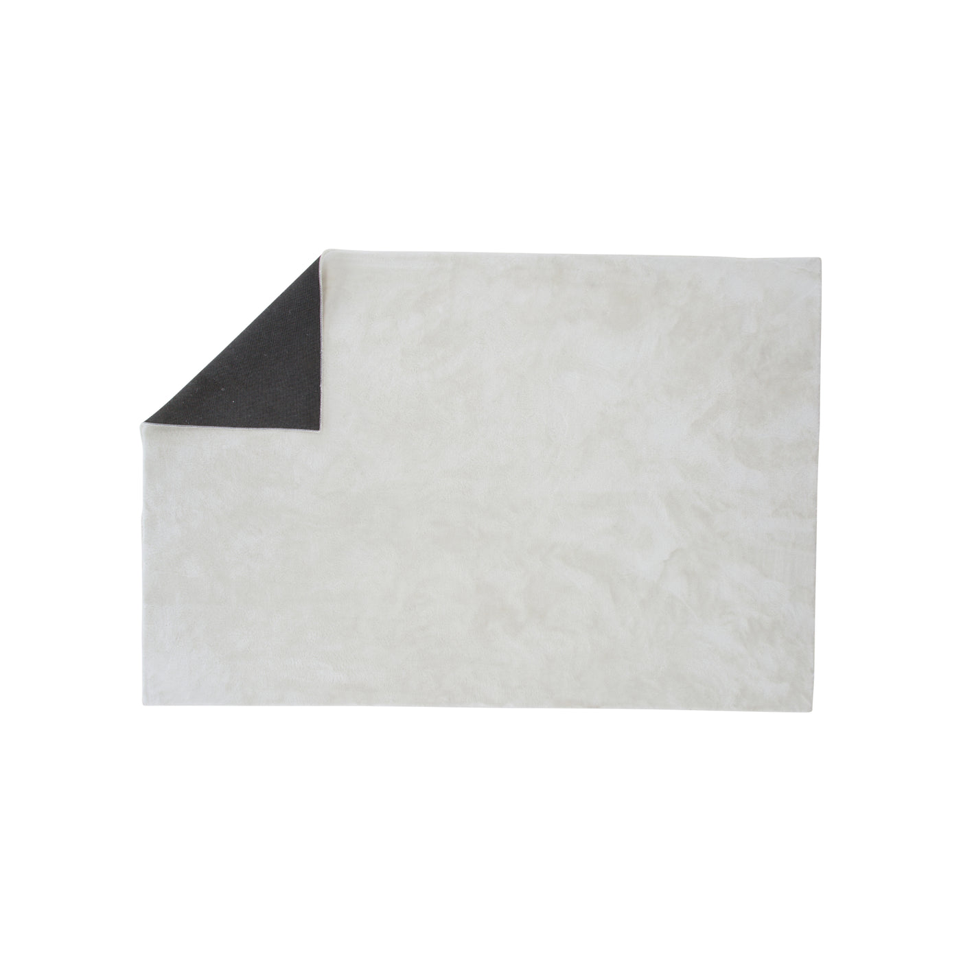Bloswen Polyester-Teppich – 160 x 230 – Weiß