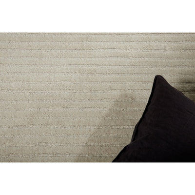 Millane Wolle/Polyester/Baumwolle – 230 x 160 – rechteckig – Weiß