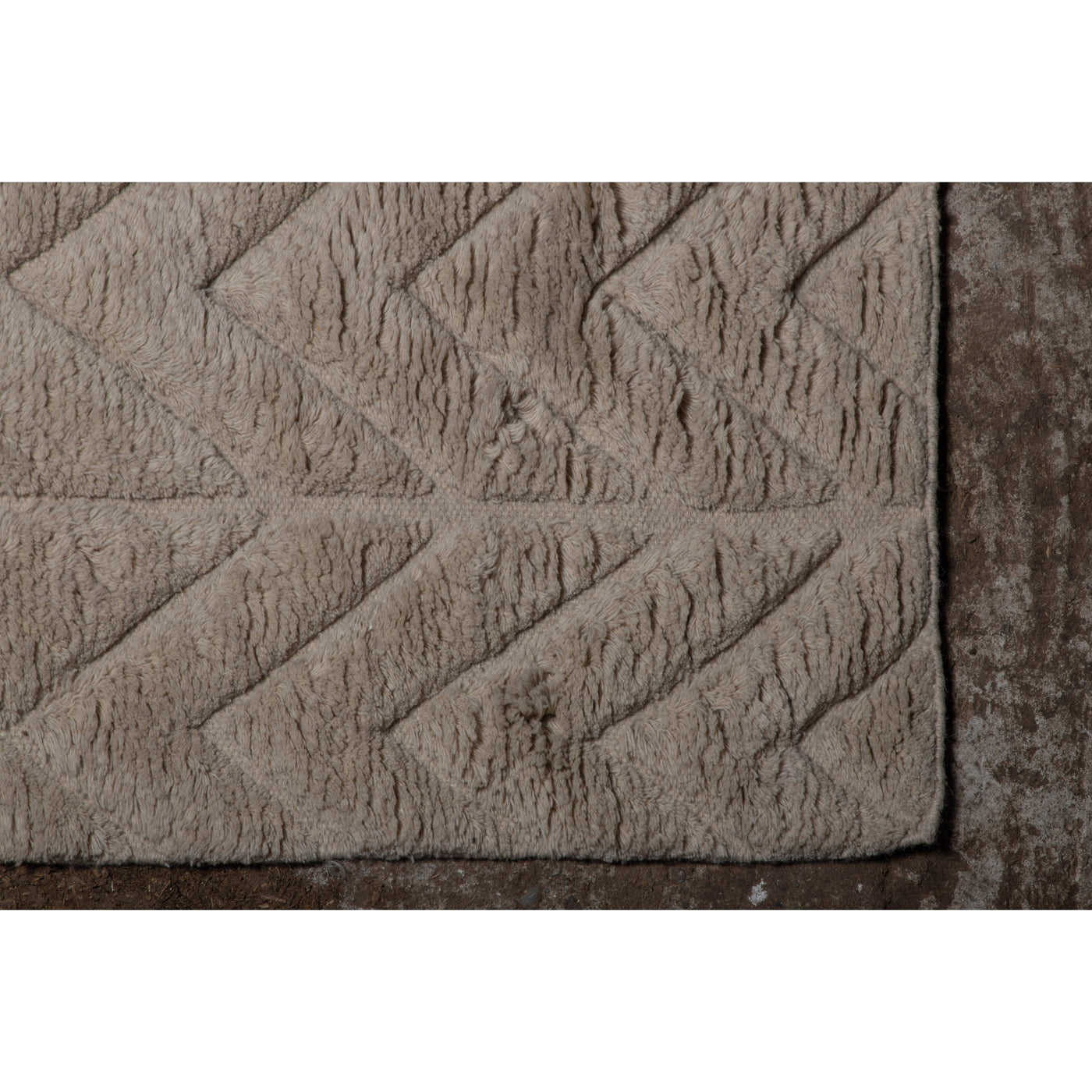 Manja-Wolle – 300 x 400 – rechteckig – Beige