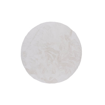 Nyota Polyester – 200 x 200 – rund – weiß