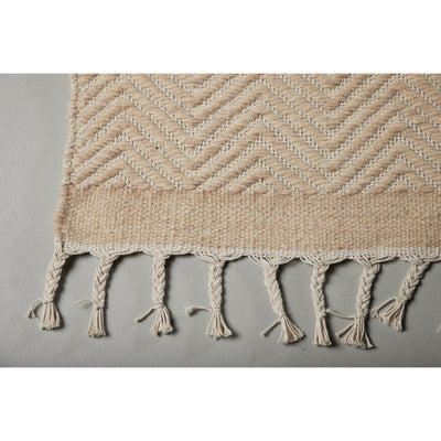 Magdalena Woll-/Baumwollmischung – 300 x 200 – rechteckig – Weiß/Beige