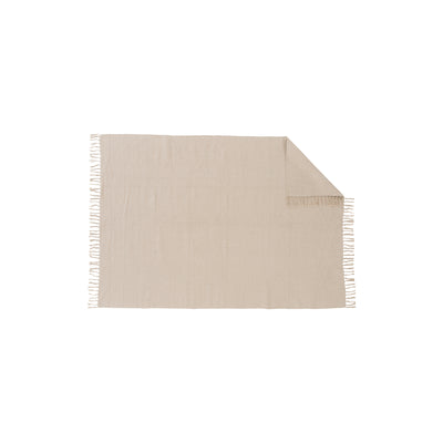 Pauahi Teppich aus Baumwollmischung – 170 x 240 – Beige
