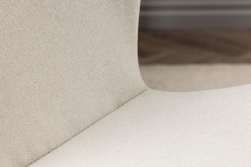 NADIJA Esszimmerstuhl Beige Modern 4 Füße Holz