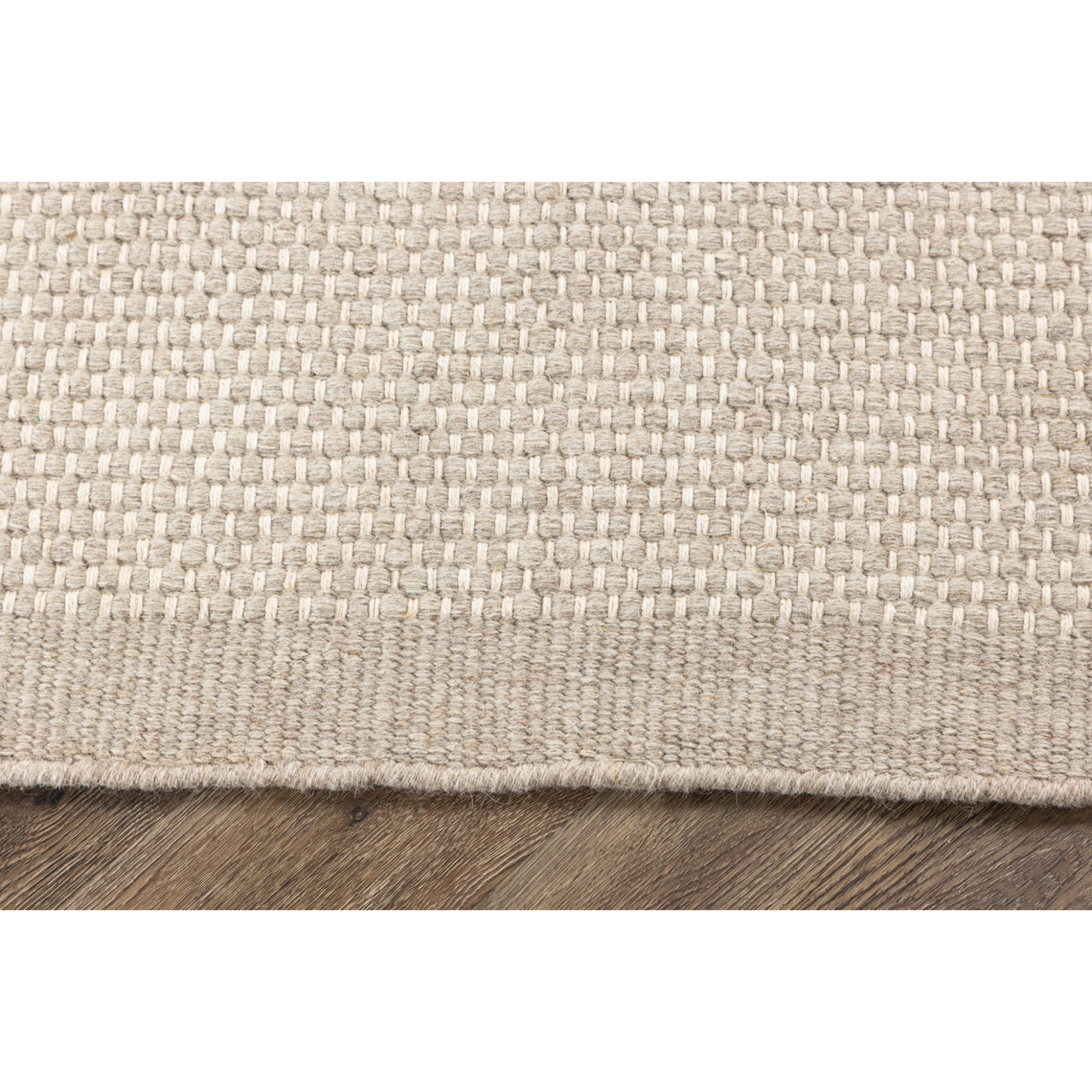 Newfane-Wolle und Baumwolle – 230 x 160 – rechteckig – Beige