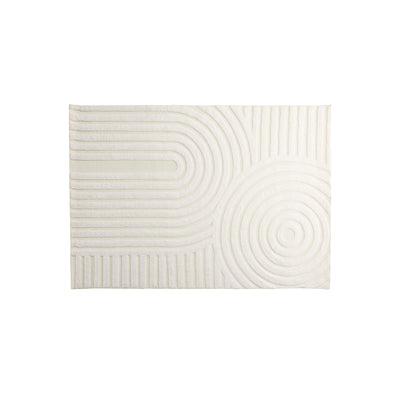 Noelani Poly-Baumwoll-Leinwand – 230 x 160 – rechteckig – Weiß