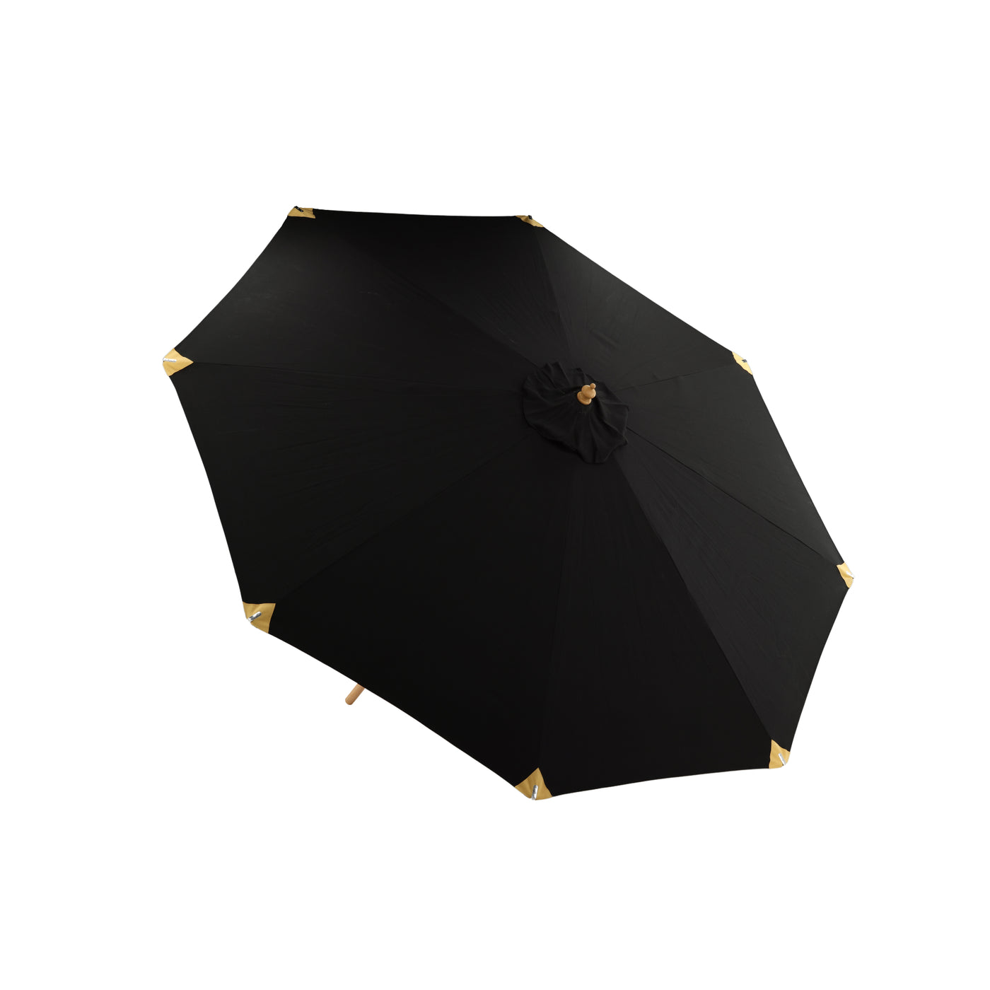 Olana - Regenschirm m. neigbar – Schwarz – 330 cm