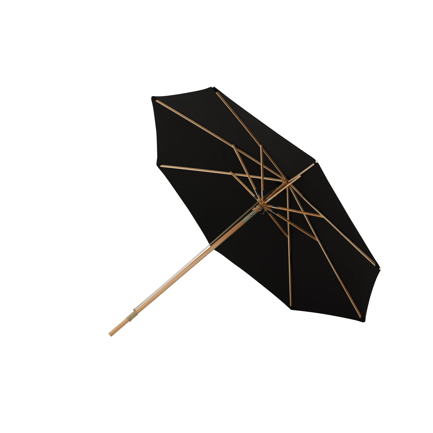Olana - Regenschirm m. neigbar – Schwarz – 330 cm