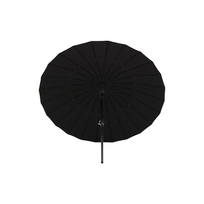 Padme - Regenschirm m. neigbar – Schwarz – 270 cm