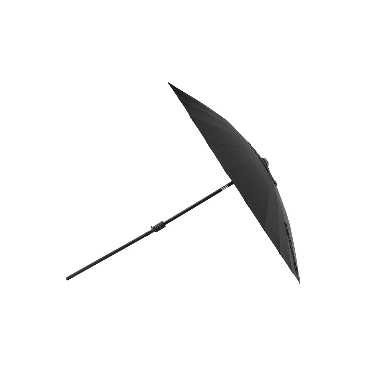 Padme - Regenschirm m. neigbar – Schwarz – 270 cm