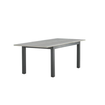 Akela Tisch – 152/210 – Schwarz/Grau