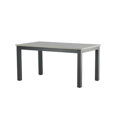 Akela Tisch – 152/210 – Schwarz/Grau