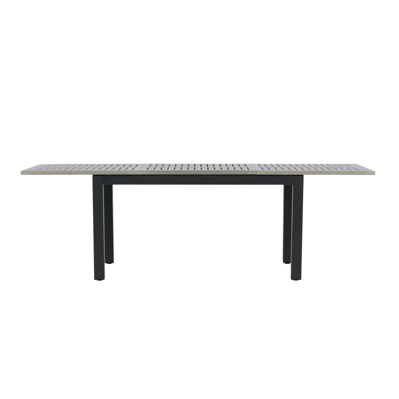 Aithne Tisch – 160/240 – Schwarz/Grau