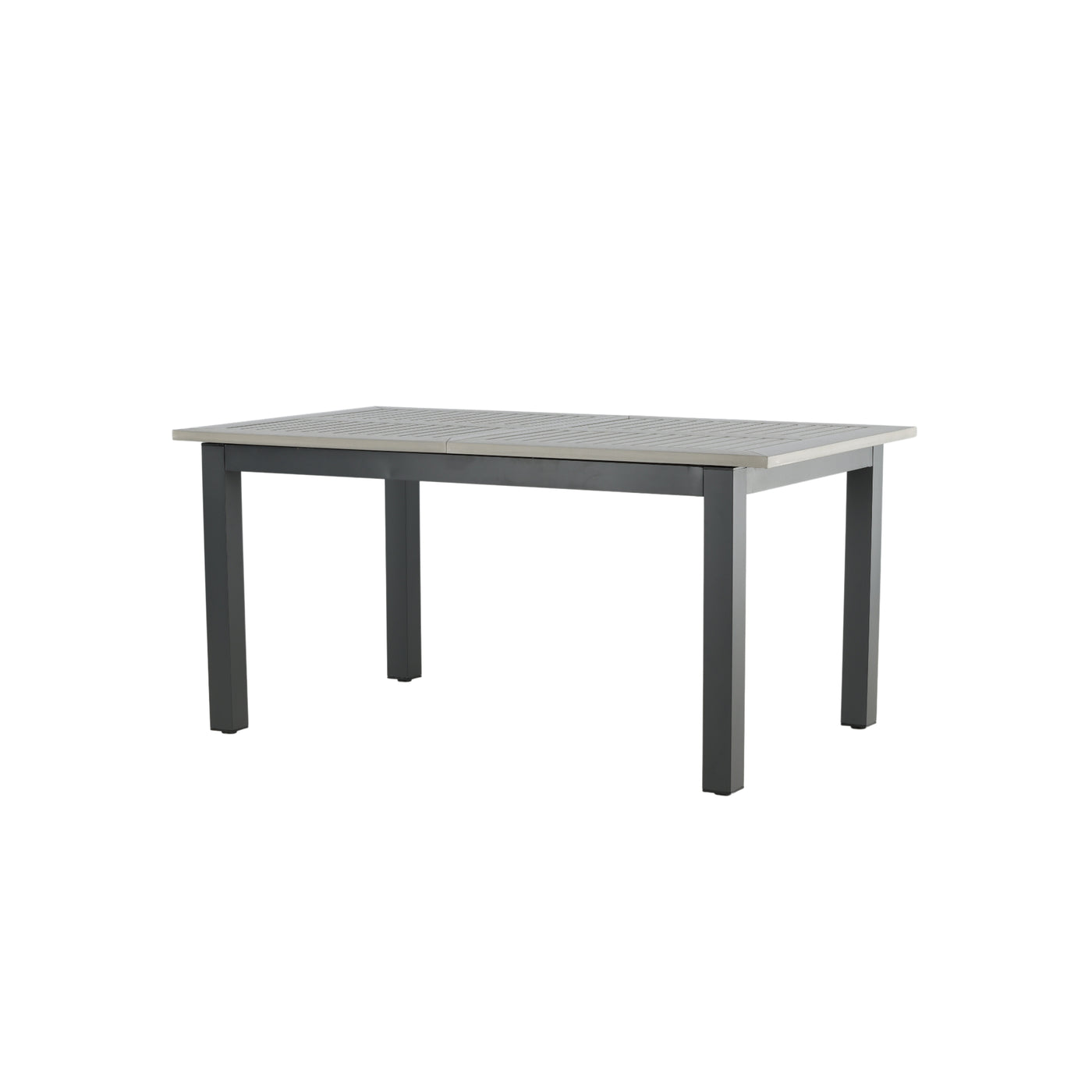 Aithne Tisch – 160/240 – Schwarz/Grau