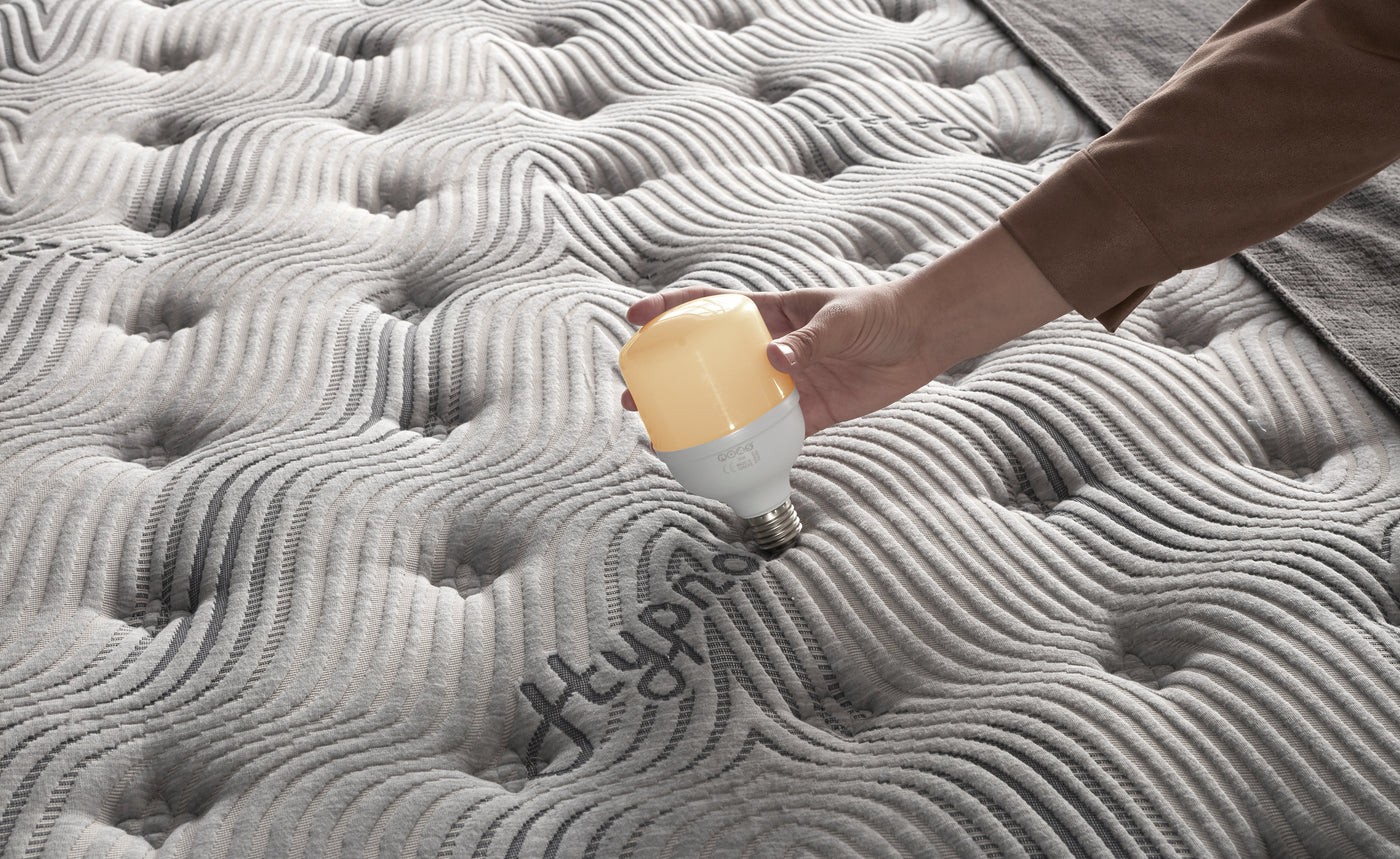 Carlos Boxspringbett Stauraum Bettkasten Stoff Grau Boxbett von ABC-Bedding