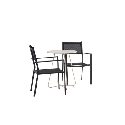 Taichung Cafetable Steel - Beige /