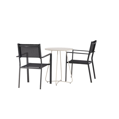 Taichung Cafetable Steel - Beige /