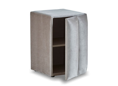 OSCAR Boxspringbett Stauraum Bettkasten Topper Samt Creme Beige Boxbett von ABC Bedding