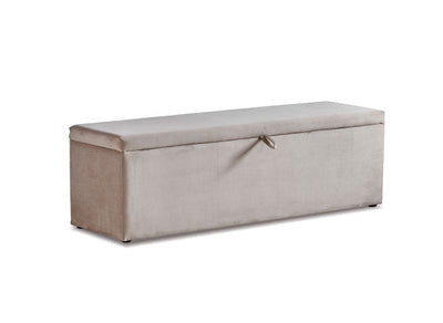 PALERMO Boxspringbett Stauraum Bettkasten Topper Samt Creme Beige Boxbett von ABC Bedding | palermo-stauraum-boxbett-boxspringbett-mit-bettkasten-samt-beige-hell | Mit Bettkasten