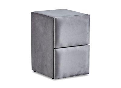 PALERMO Boxspringbett Stauraum Bettkasten Topper Samt Grau Taupe Boxbett von ABC Bedding | palermo-stauraum-boxbett-boxspringbett-mit-bettkasten-samt-hell-grau-silber | Mit Bettkasten