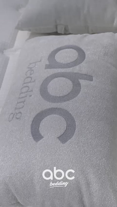 TEDDY Boxspringbett Stauraum Bettkasten Topper Boucle Beige Weiß Boxbett von ABC Bedding