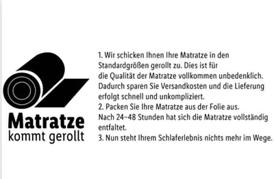 OUTLET 7 Zonen Marken MATRATZEN MADE IN GERMANY Kaltschaum Taschenfederkern